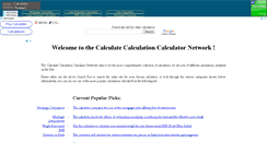 Desktop Screenshot of calc-calc-calc.net